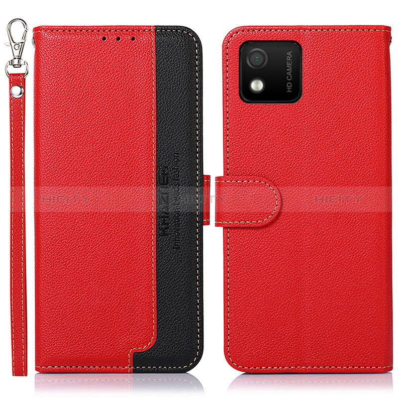 Custodia Portafoglio In Pelle Cover con Supporto A09D per Wiko Y52