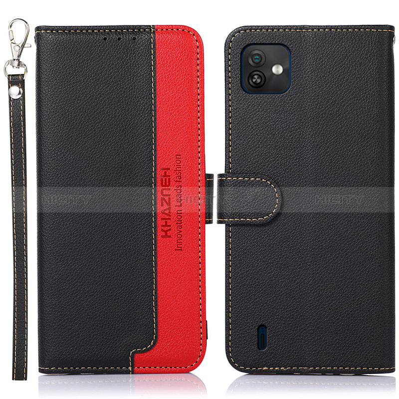 Custodia Portafoglio In Pelle Cover con Supporto A09D per Wiko Y82