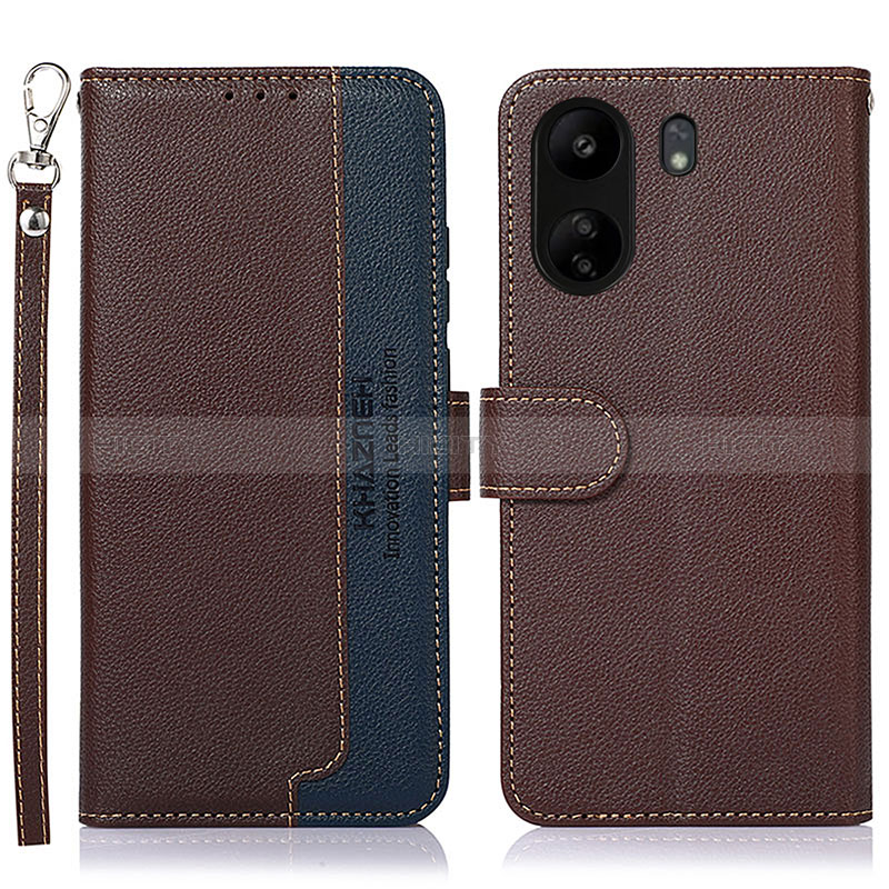 Custodia Portafoglio In Pelle Cover con Supporto A09D per Xiaomi Redmi 13C