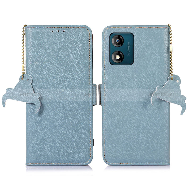 Custodia Portafoglio In Pelle Cover con Supporto A10D per Motorola Moto E13