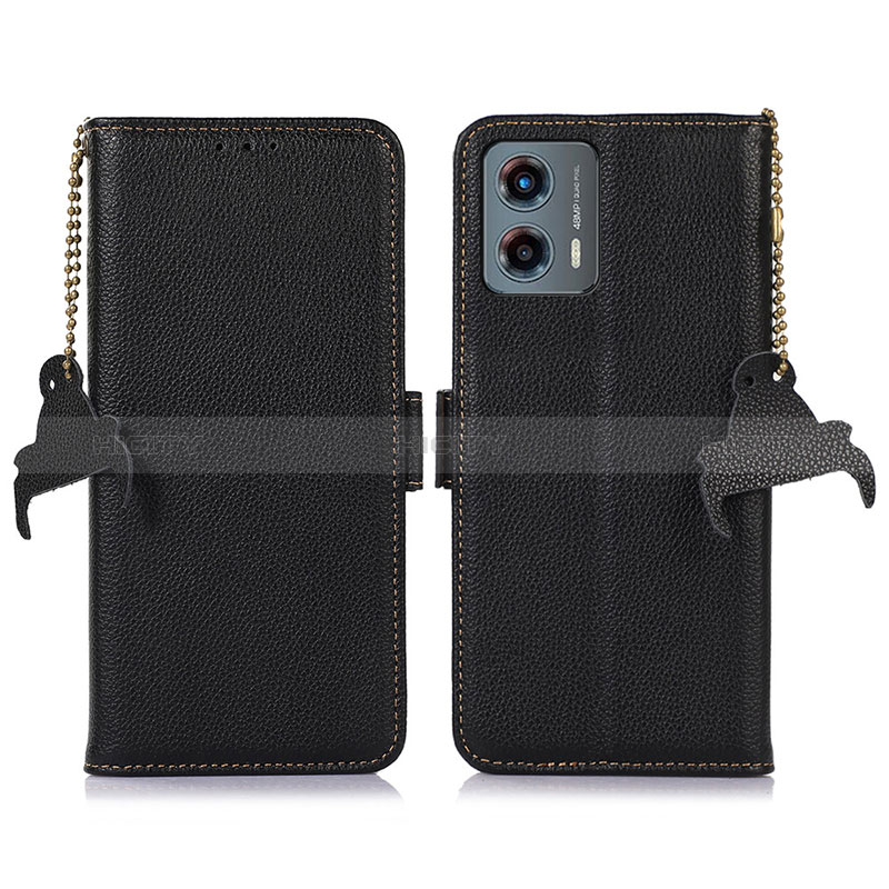 Custodia Portafoglio In Pelle Cover con Supporto A10D per Motorola Moto G 5G (2023)