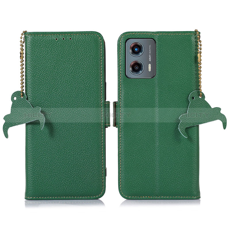 Custodia Portafoglio In Pelle Cover con Supporto A10D per Motorola Moto G 5G (2023)