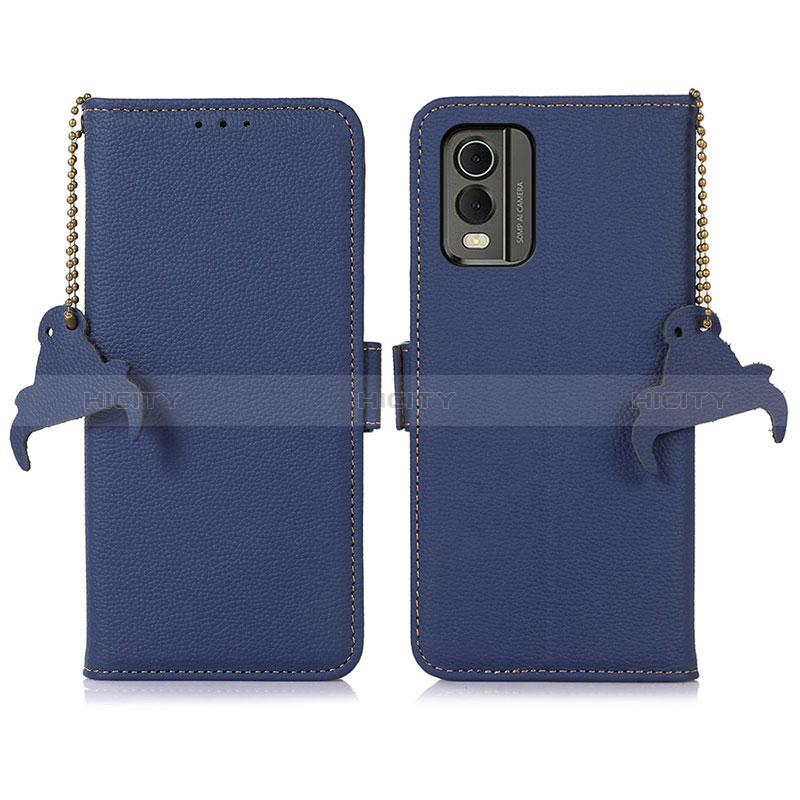 Custodia Portafoglio In Pelle Cover con Supporto A10D per Nokia C210