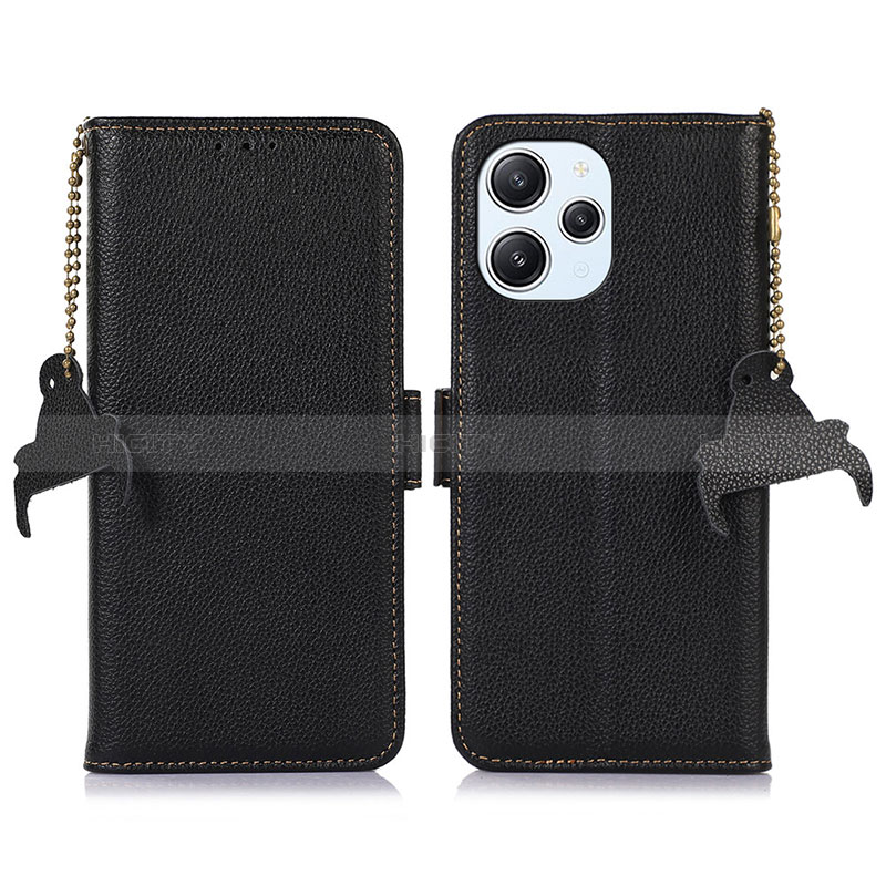 Custodia Portafoglio In Pelle Cover con Supporto A10D per Xiaomi Redmi 12 4G