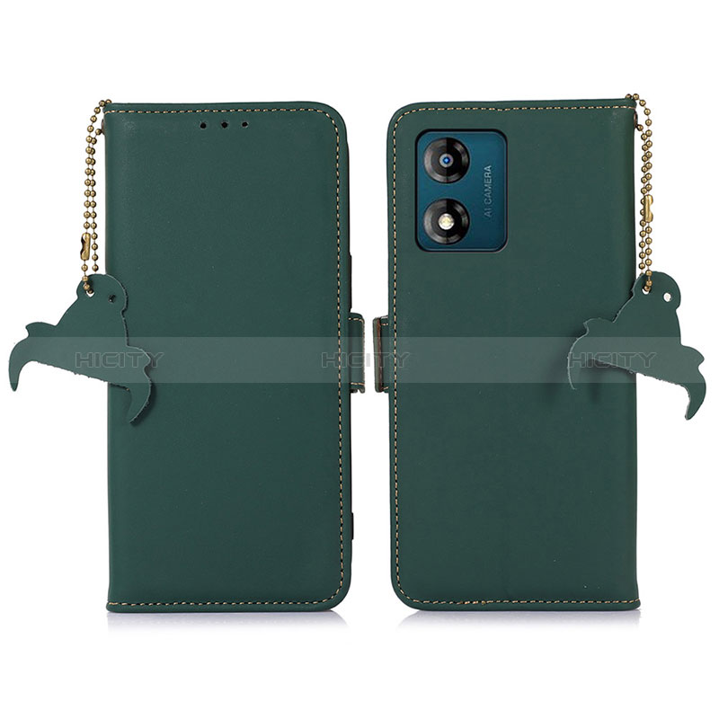 Custodia Portafoglio In Pelle Cover con Supporto A11D per Motorola Moto E13