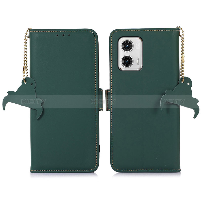 Custodia Portafoglio In Pelle Cover con Supporto A11D per Motorola Moto G73 5G