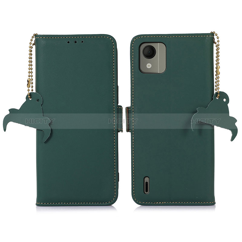 Custodia Portafoglio In Pelle Cover con Supporto A11D per Nokia C110