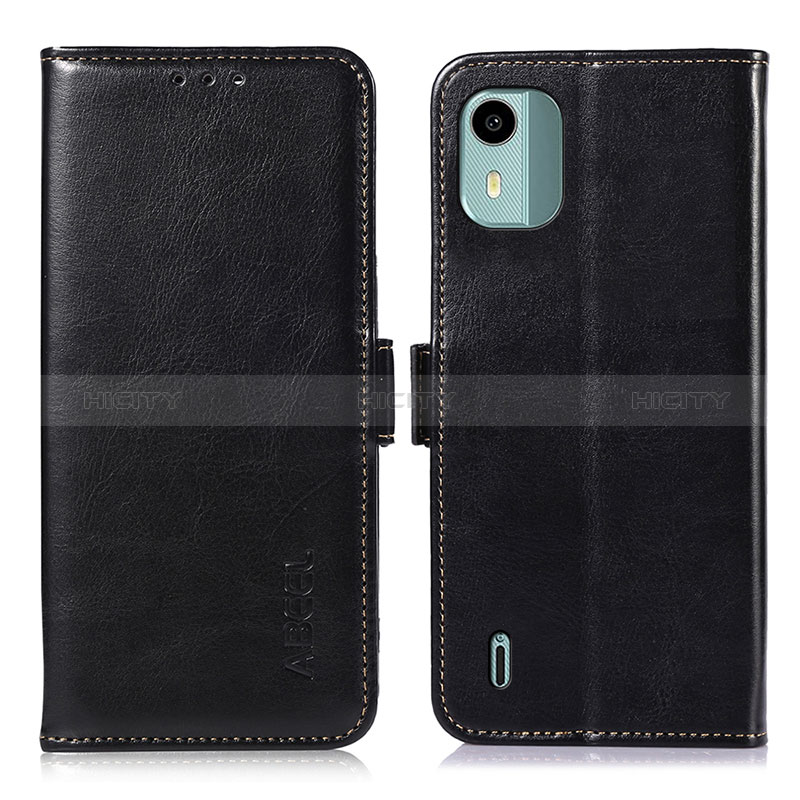 Custodia Portafoglio In Pelle Cover con Supporto A11D per Nokia C12