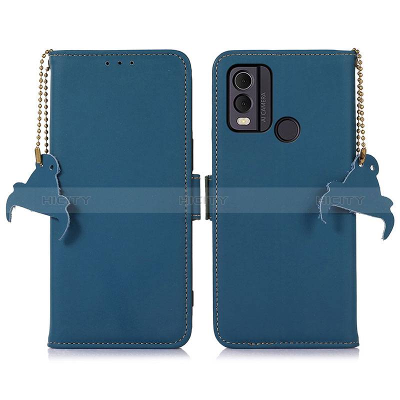 Custodia Portafoglio In Pelle Cover con Supporto A11D per Nokia C22