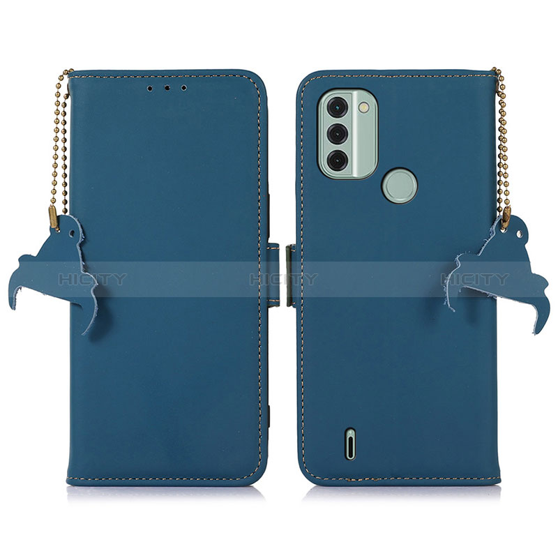 Custodia Portafoglio In Pelle Cover con Supporto A11D per Nokia C31