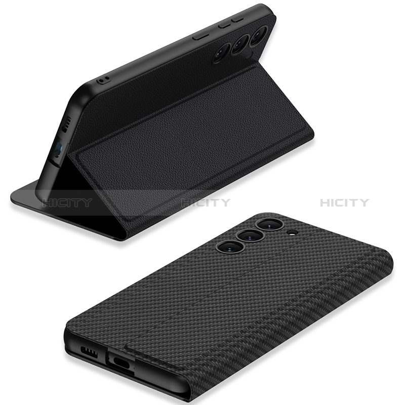 Custodia Portafoglio In Pelle Cover con Supporto AC1 per Samsung Galaxy S21 5G