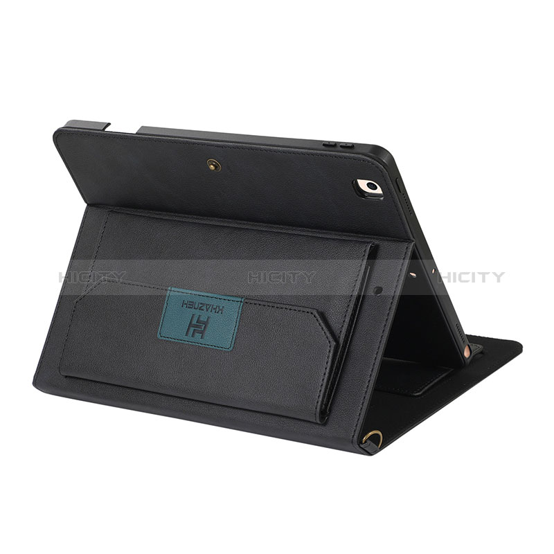 Custodia Portafoglio In Pelle Cover con Supporto AD1 per Apple iPad 10.2 (2019)