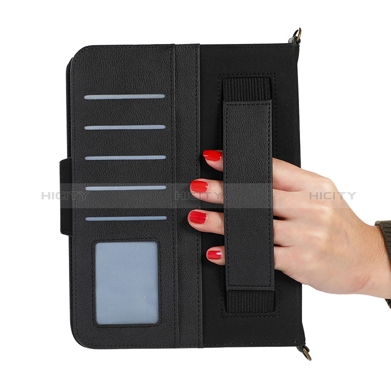 Custodia Portafoglio In Pelle Cover con Supporto AD1 per Apple iPad Mini 6