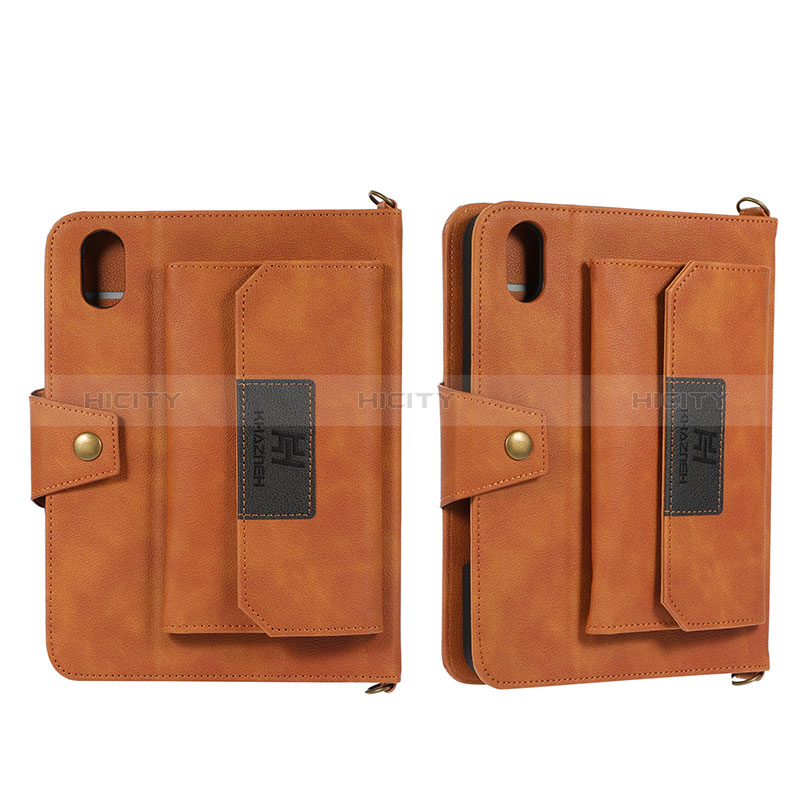 Custodia Portafoglio In Pelle Cover con Supporto AD1 per Apple iPad Mini 6