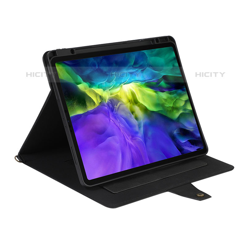 Custodia Portafoglio In Pelle Cover con Supporto AD1 per Apple iPad Pro 11 (2020)