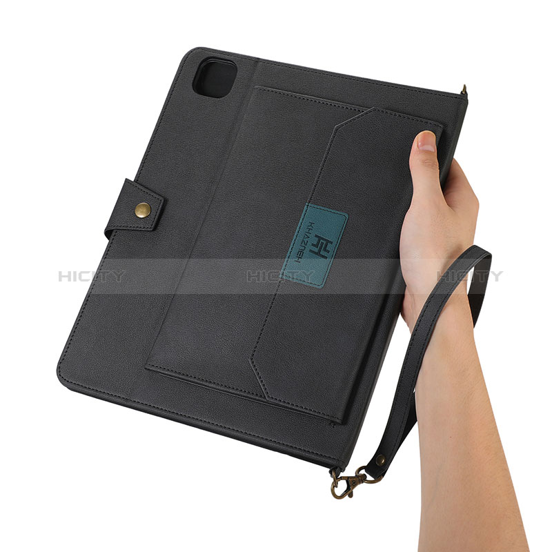 Custodia Portafoglio In Pelle Cover con Supporto AD1 per Apple iPad Pro 11 (2022)