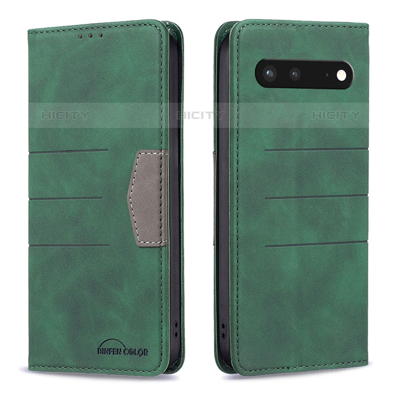 Custodia Portafoglio In Pelle Cover con Supporto B01F per Google Pixel 7 5G