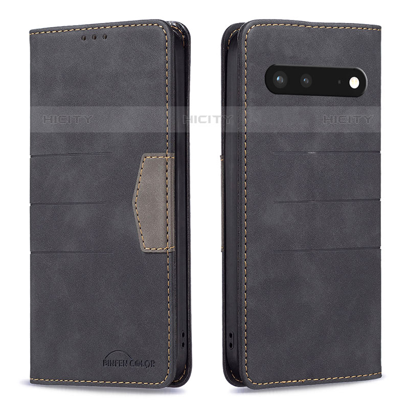 Custodia Portafoglio In Pelle Cover con Supporto B01F per Google Pixel 7 5G