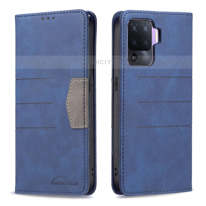 Custodia Portafoglio In Pelle Cover con Supporto B01F per Oppo A94 4G