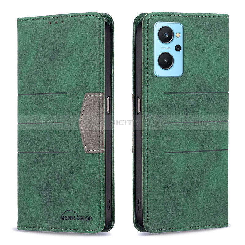 Custodia Portafoglio In Pelle Cover con Supporto B01F per Oppo A96 4G