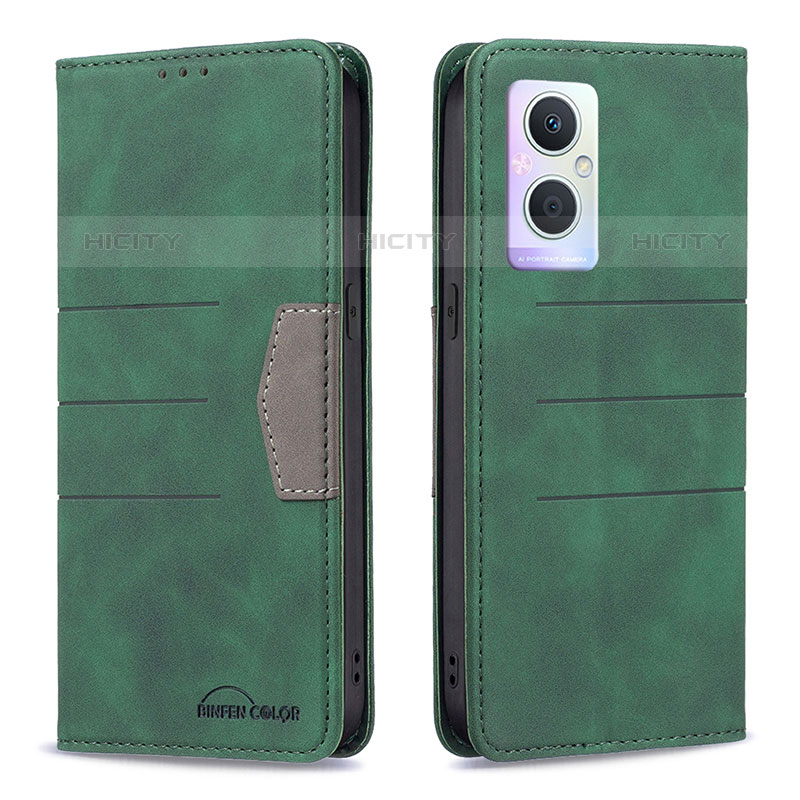 Custodia Portafoglio In Pelle Cover con Supporto B01F per Oppo Reno7 Lite 5G