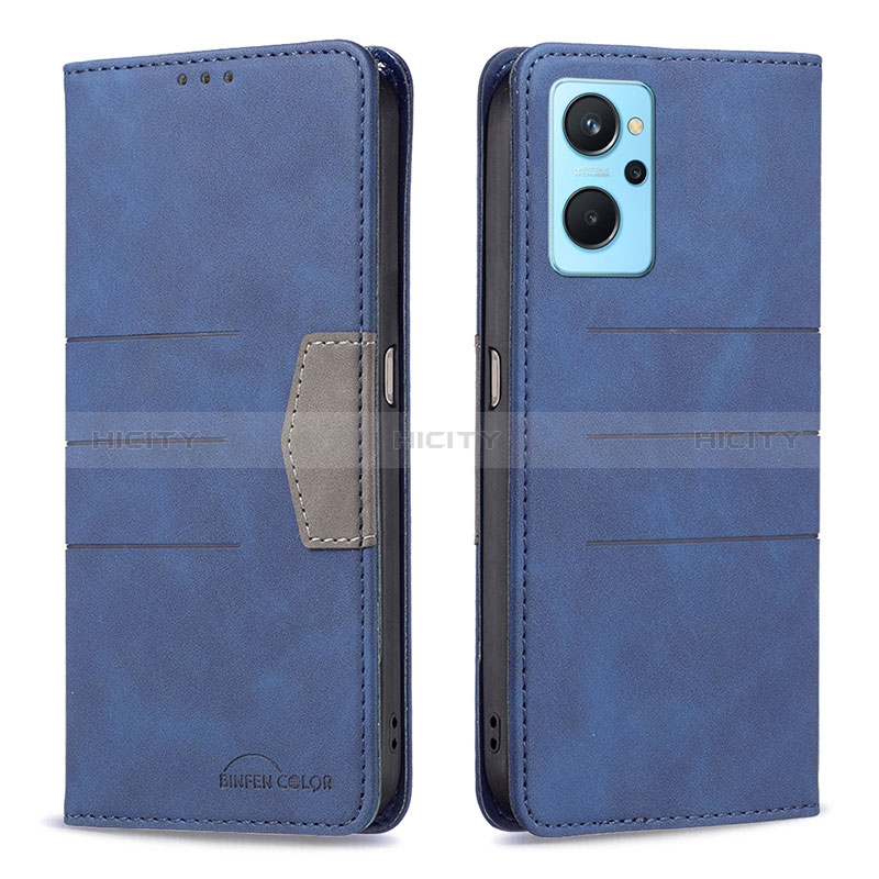 Custodia Portafoglio In Pelle Cover con Supporto B01F per Realme 9i 4G