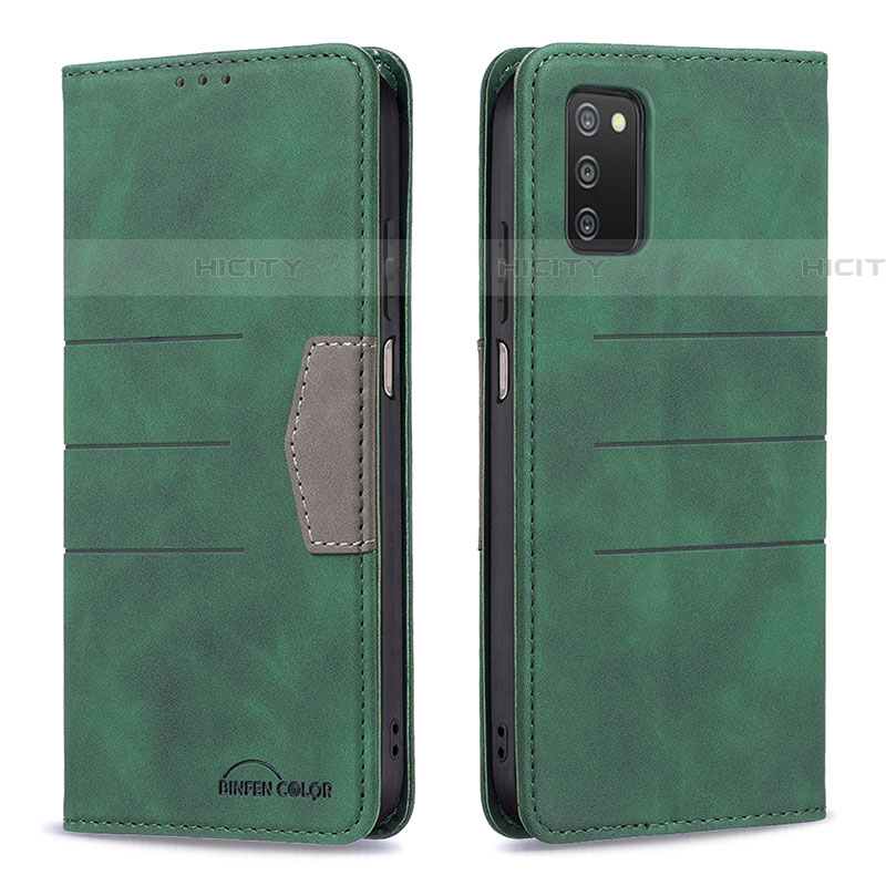 Custodia Portafoglio In Pelle Cover con Supporto B01F per Samsung Galaxy A03s