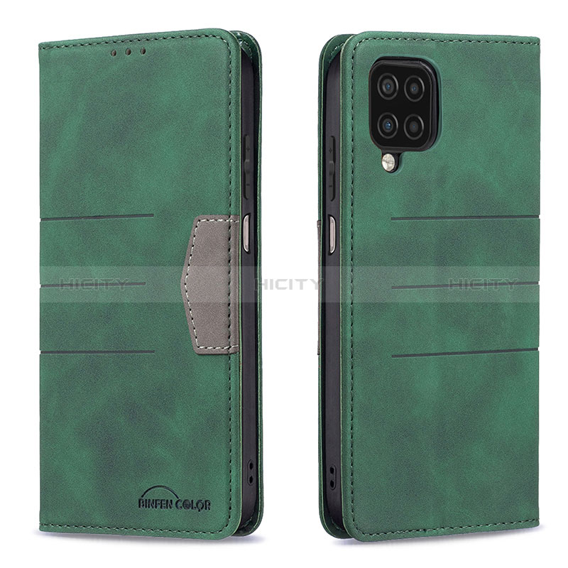 Custodia Portafoglio In Pelle Cover con Supporto B01F per Samsung Galaxy A12 5G