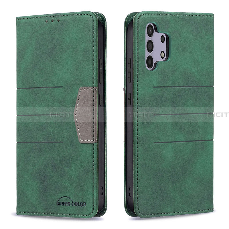 Custodia Portafoglio In Pelle Cover con Supporto B01F per Samsung Galaxy A32 4G