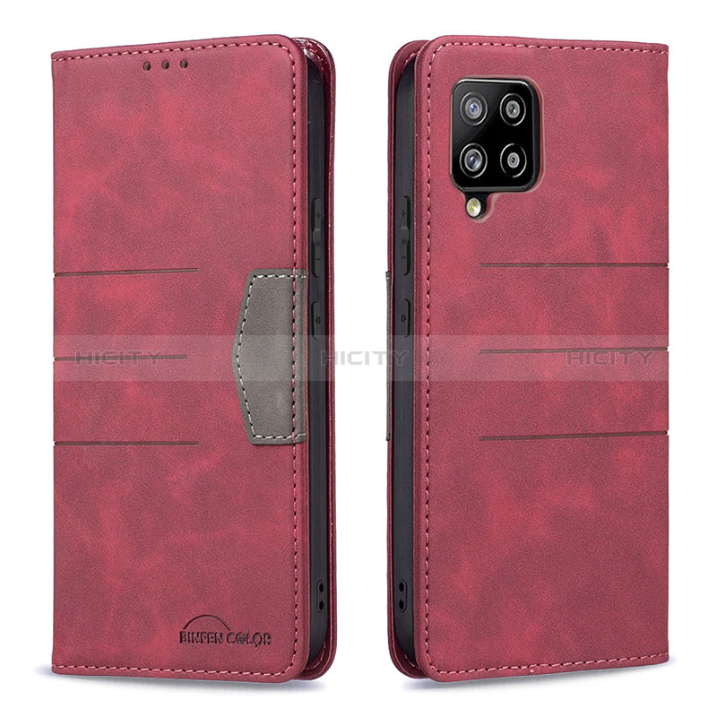 Custodia Portafoglio In Pelle Cover con Supporto B01F per Samsung Galaxy A42 5G