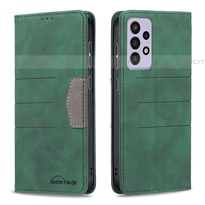 Custodia Portafoglio In Pelle Cover con Supporto B01F per Samsung Galaxy A73 5G