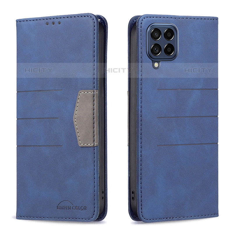 Custodia Portafoglio In Pelle Cover con Supporto B01F per Samsung Galaxy M53 5G