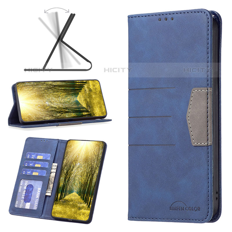 Custodia Portafoglio In Pelle Cover con Supporto B01F per Samsung Galaxy M53 5G