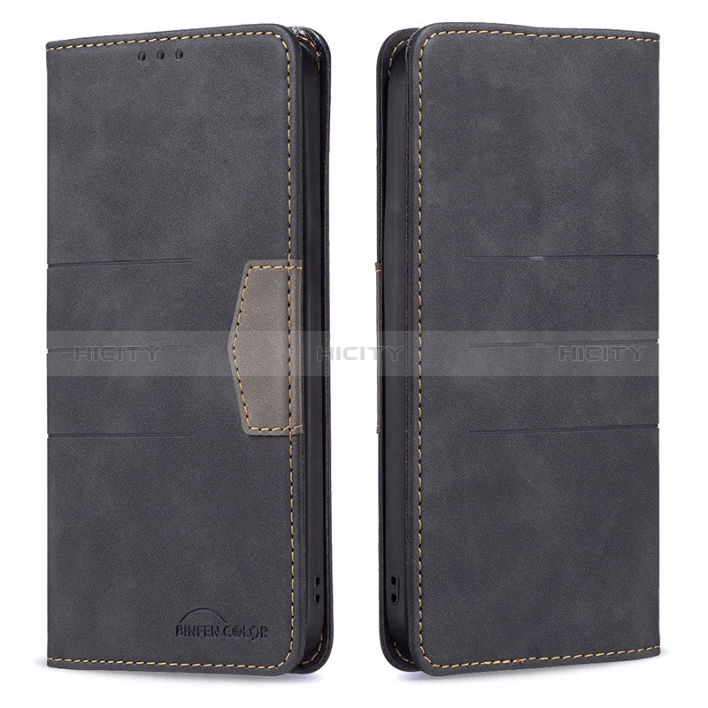 Custodia Portafoglio In Pelle Cover con Supporto B01F per Xiaomi Mi 11i 5G Nero