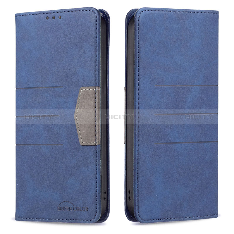 Custodia Portafoglio In Pelle Cover con Supporto B01F per Xiaomi Mi 11X Pro 5G Blu