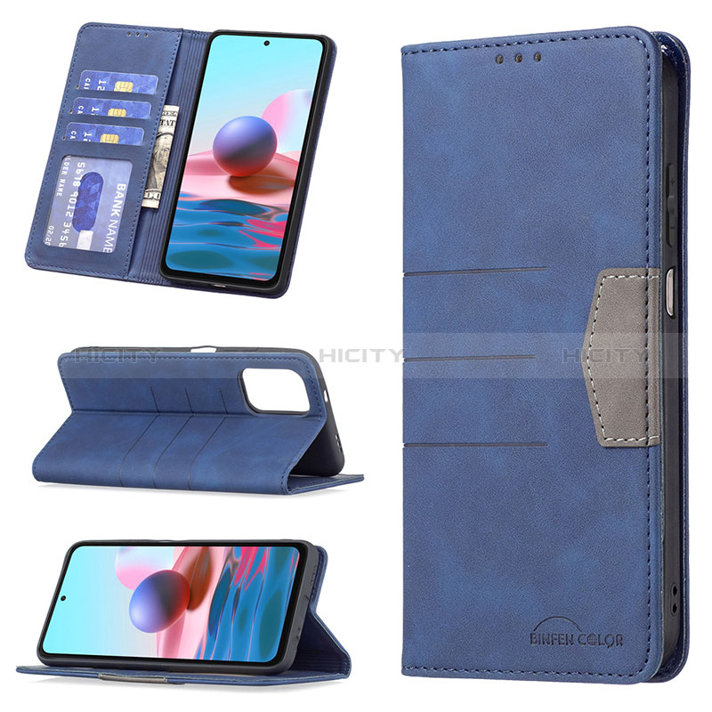 Custodia Portafoglio In Pelle Cover con Supporto B01F per Xiaomi Poco M5S