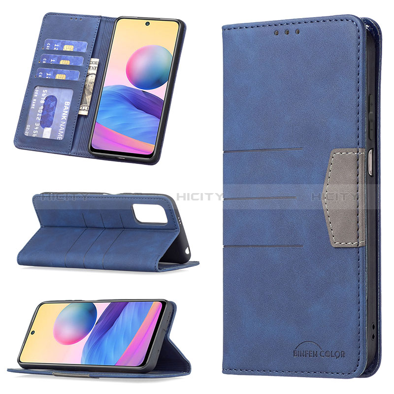 Custodia Portafoglio In Pelle Cover con Supporto B01F per Xiaomi Redmi Note 10 5G