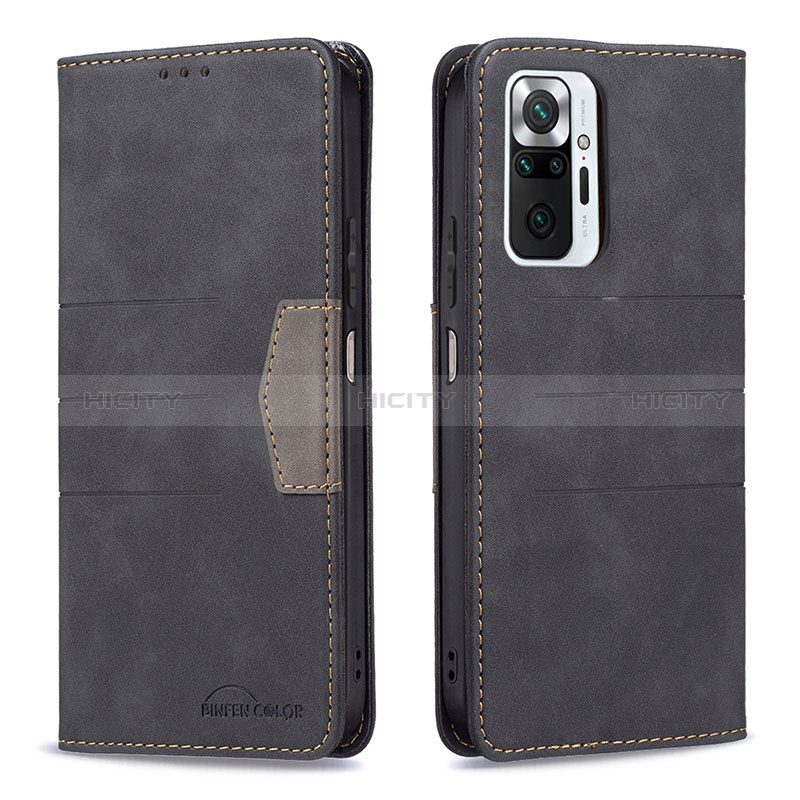 Custodia Portafoglio In Pelle Cover con Supporto B01F per Xiaomi Redmi Note 10 Pro Max