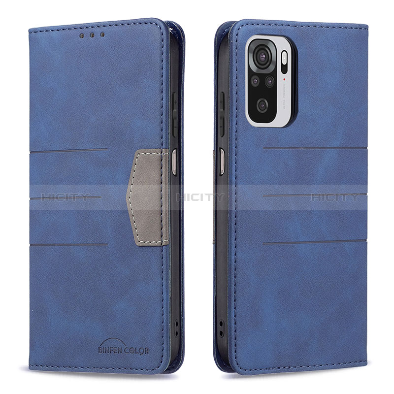 Custodia Portafoglio In Pelle Cover con Supporto B01F per Xiaomi Redmi Note 10S 4G