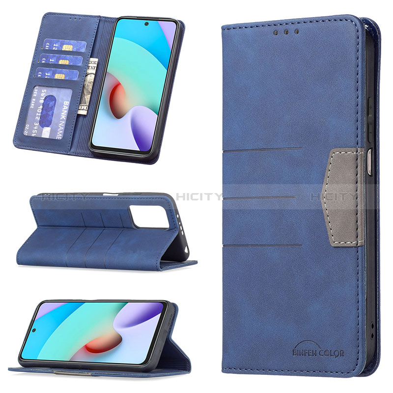 Custodia Portafoglio In Pelle Cover con Supporto B01F per Xiaomi Redmi Note 11 4G (2021)