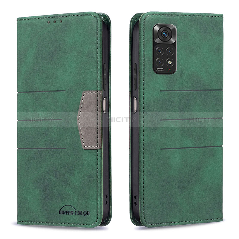 Custodia Portafoglio In Pelle Cover con Supporto B01F per Xiaomi Redmi Note 11 4G (2022)