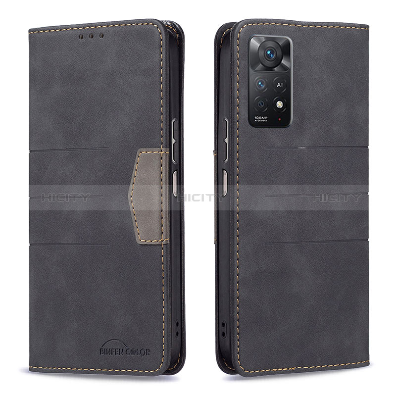 Custodia Portafoglio In Pelle Cover con Supporto B01F per Xiaomi Redmi Note 11 Pro 4G