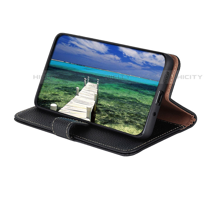 Custodia Portafoglio In Pelle Cover con Supporto B01H per Motorola Moto E30