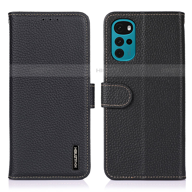 Custodia Portafoglio In Pelle Cover con Supporto B01H per Motorola Moto G22