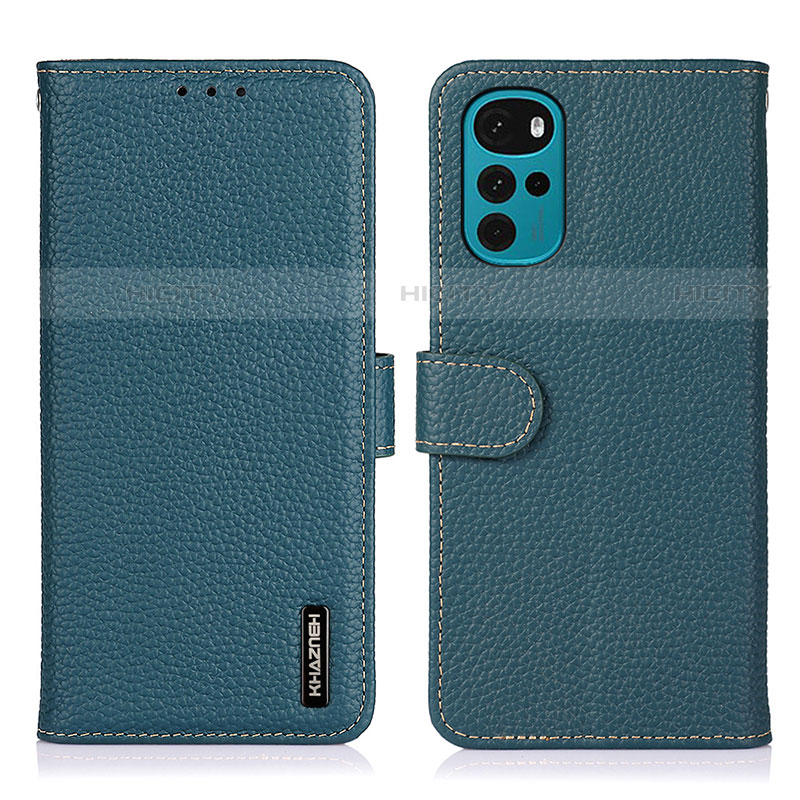 Custodia Portafoglio In Pelle Cover con Supporto B01H per Motorola Moto G22