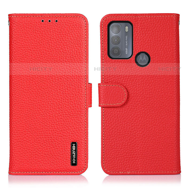 Custodia Portafoglio In Pelle Cover con Supporto B01H per Motorola Moto G50