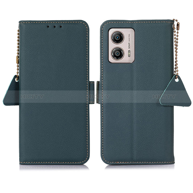 Custodia Portafoglio In Pelle Cover con Supporto B01H per Motorola Moto G53 5G