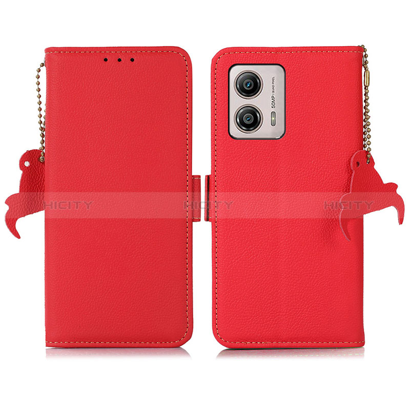 Custodia Portafoglio In Pelle Cover con Supporto B01H per Motorola Moto G53y 5G