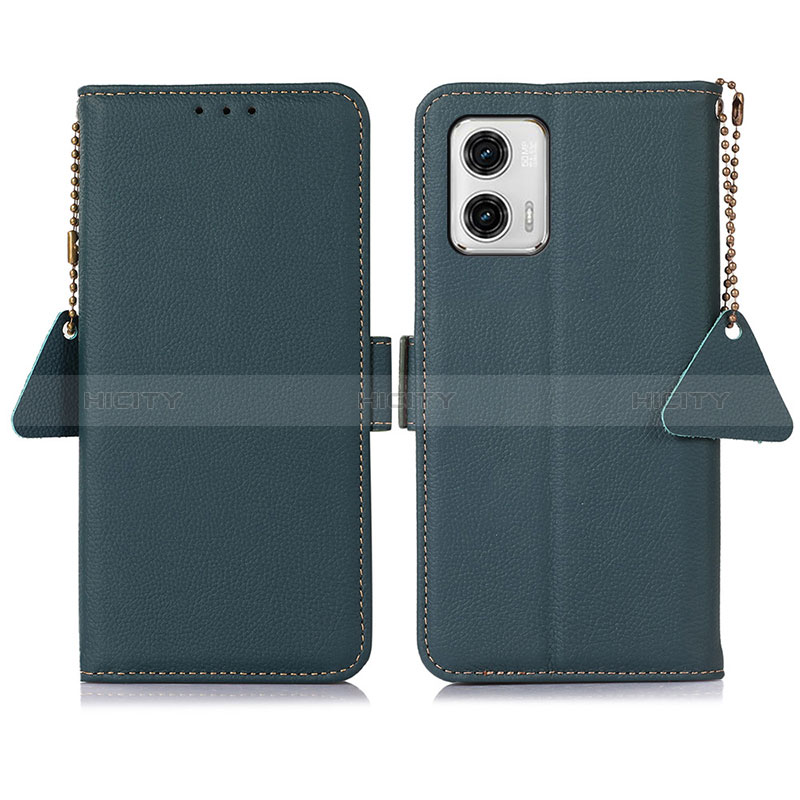 Custodia Portafoglio In Pelle Cover con Supporto B01H per Motorola Moto G73 5G