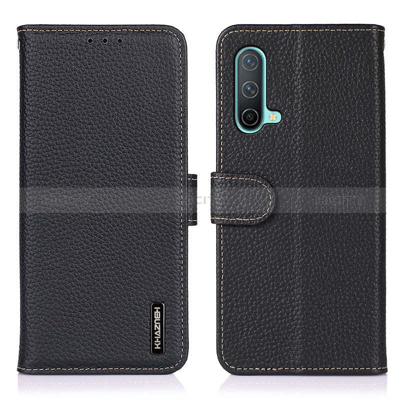 Custodia Portafoglio In Pelle Cover con Supporto B01H per OnePlus Nord CE 5G